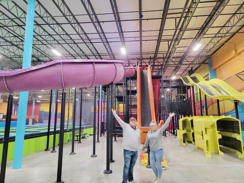 30foot slide brings new thrills to Eldridge Fun Station North Scott